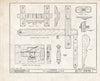 Historic Pictoric : Blueprint HABS NJ,4-BLUA,1- (Sheet 13 of 13) - Blue Anchor Tavern, Folsom Road, Blue Anchor, Camden County, NJ