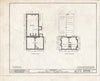 Historic Pictoric : Blueprint HABS NJ,4-CAM,2- (Sheet 1 of 4) - Joseph Cooper House, Pyne Point Park, Camden, Camden County, NJ