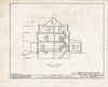 Historic Pictoric : Blueprint HABS NJ,4-CAM,5- (Sheet 16 of 18) - Samuel Cooper House, 1104 North Twenty-Second Street, Camden, Camden County, NJ