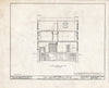 Historic Pictoric : Blueprint HABS NJ,4-CHEWL.V,1- (Sheet 8 of 13) - Hampton Hospital House, Chews, Camden County, NJ