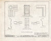 Historic Pictoric : Blueprint HABS NJ,4-CHEWL.V,1- (Sheet 12 of 13) - Hampton Hospital House, Chews, Camden County, NJ