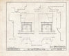 Historic Pictoric : Blueprint HABS NJ,4-CHEWL.V,1- (Sheet 13 of 13) - Hampton Hospital House, Chews, Camden County, NJ