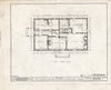 Historic Pictoric : Blueprint HABS NJ,4-,1- (Sheet 1 of 11) - Childs-French Farm, Springdale Road, Fellowship, Burlington County, NJ