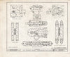 Historic Pictoric : Blueprint HABS NJ,4-HADFI,5- (Sheet 8 of 8) - Hopkins House, Birdwood-Hopkins Road, Haddonfield, Camden County, NJ