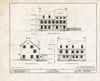 Historic Pictoric : Blueprint HABS NJ,4-HADFI,2- (Sheet 3 of 8) - Indian King Tavern, 233 King Highway East, Haddonfield, Camden County, NJ
