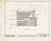 Historic Pictoric : Blueprint HABS NJ,4-HADFI,8- (Sheet 9 of 27) - Wood-Haddon House, 201 Wood Lane & Hawthorne Avenue, Haddonfield, Camden County, NJ