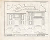 Historic Pictoric : Blueprint HABS NJ,4-TAV,1- (Sheet 6 of 9) - Gill Homestead at Tavistock, Tavistock, Camden County, NJ