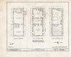 Historic Pictoric : Blueprint HABS NJ,4-Merch.V,2- (Sheet 1 of 5) - Burrough-Dover Farmhouse, Pennsauken, Camden County, NJ