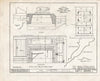 Historic Pictoric : Blueprint HABS NJ,4-Pensa.V,1- (Sheet 6 of 8) - Burrough-Steelman House, Irving & Colonial Avenues, Pennsauken, Camden County, NJ