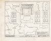 Historic Pictoric : Blueprint HABS NJ,4-SOM.V,1- (Sheet 7 of 10) - Warrick House, Warrick Road, Somerdale, Camden County, NJ