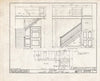 Historic Pictoric : Blueprint HABS NJ,4-SOM.V,1- (Sheet 9 of 10) - Warrick House, Warrick Road, Somerdale, Camden County, NJ