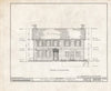 Historic Pictoric : Blueprint HABS NJ,5-BEEPO,2- (Sheet 5 of 13) - Old Burnell House, Beesleys Point, Cape May County, NJ