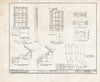 Historic Pictoric : Blueprint HABS NJ,5-CAPMA.V,15- (Sheet 16 of 16) - Judge Way House, U.S. Highway 9, Cape May, Cape May County, NJ