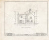 Historic Pictoric : Blueprint HABS NJ,6-BACO.V,1- (Sheet 7 of 9) - Thomas Maskell House, Bacon's Neck Road, Greenwich, Cumberland County, NJ