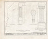 Historic Pictoric : Blueprint HABS NJ,6-BRIG,5- (Sheet 34 of 35) - Buck-Elmer House, 297 East Commerce Street, Bridgeton, Cumberland County, NJ