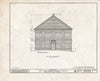 Historic Pictoric : Blueprint HABS NJ,6-BRIG,2- (Sheet 3 of 18) - First Presbyterian Church, West Broad Street, Bridgeton, Cumberland County, NJ