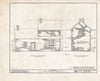 Historic Pictoric : Blueprint HABS NJ,6-DERF.V,1- (Sheet 1 of 5) - Sneathen House, Deerfield Street, Deerfield, Cumberland County, NJ