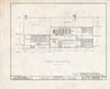 Historic Pictoric : Blueprint HABS NJ,6-GREWI.V,4- (Sheet 7 of 17) - William Wheaton House, County Road 50, Dutch Neck, Mercer County, NJ