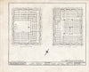 Historic Pictoric : Blueprint HABS NJ,6-FAIRT,1- (Sheet 1 of 10) - Fairfield Presbyterian Church, Fairton, Cumberland County, NJ
