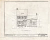 Historic Pictoric : Blueprint HABS NJ,6-GREWI,9- (Sheet 5 of 18) - John Sheppard House, Main Street, Greenwich, Cumberland County, NJ