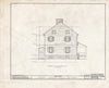 Historic Pictoric : Blueprint HABS NJ,6-GREWI,9- (Sheet 8 of 18) - John Sheppard House, Main Street, Greenwich, Cumberland County, NJ