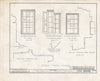 Historic Pictoric : Blueprint HABS NJ,6-GREWI.V,6- (Sheet 8 of 11) - Samuel Ewing House, Main Street, Greenwich, Cumberland County, NJ
