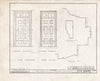Historic Pictoric : Blueprint HABS NJ,6-GREWI.V,6- (Sheet 9 of 11) - Samuel Ewing House, Main Street, Greenwich, Cumberland County, NJ