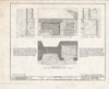Historic Pictoric : Blueprint HABS NJ,6-GREWI.V,2- (Sheet 8 of 11) - Seeley-Davis Homestead, Davis Mill Road, Greenwich, Cumberland County, NJ