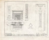 Historic Pictoric : Blueprint HABS NJ,6-GREWI.V,2- (Sheet 10 of 11) - Seeley-Davis Homestead, Davis Mill Road, Greenwich, Cumberland County, NJ