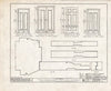Historic Pictoric : Blueprint HABS NJ,6-ROATO,2- (Sheet 18 of 19) - Cohansey Baptist Church, Roadstown, Cumberland County, NJ