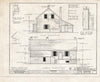 Historic Pictoric : Blueprint HABS NJ,6-ROATO.V,1- (Sheet 5 of 6) - Howell Homestead, Roadstown Road, Roadstown, Cumberland County, NJ