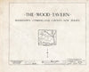 Historic Pictoric : Blueprint HABS NJ,6-ROATO,1- (Sheet 0 of 5) - Wood Tavern, Roadstown, Cumberland County, NJ