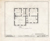 Historic Pictoric : Blueprint HABS NJ,6-GREWI.V,3- (Sheet 3 of 16) - David Sheppard House, Sea Breeze, Cumberland County, NJ