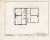 Historic Pictoric : Blueprint HABS NJ,6-GREWI.V,3- (Sheet 4 of 16) - David Sheppard House, Sea Breeze, Cumberland County, NJ