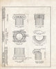 Historic Pictoric : Blueprint HABS NJ,7-BELVI,2- (Sheet 20 of 22) - Brandt House, 205 Main Street, Belleville, Essex County, NJ