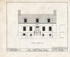 Historic Pictoric : Blueprint HABS NJ,7-BELVI,1- (Sheet 1 of 16) - Rose Cottage, 221 Main Street, Belleville, Essex County, NJ