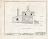 Historic Pictoric : Blueprint HABS NJ,7-BELVI,1- (Sheet 4 of 16) - Rose Cottage, 221 Main Street, Belleville, Essex County, NJ