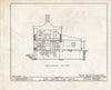 Historic Pictoric : Blueprint HABS NJ,7-BELVI,1- (Sheet 8 of 16) - Rose Cottage, 221 Main Street, Belleville, Essex County, NJ