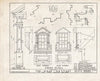 Historic Pictoric : Blueprint HABS NJ,7-BELVI,1- (Sheet 13 of 16) - Rose Cottage, 221 Main Street, Belleville, Essex County, NJ