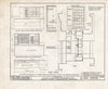 Blueprint HABS NJ,14-RAL,2- (Sheet 4 of 22) - Post Office, Ralston, Morris County, NJ