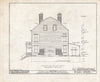 Blueprint HABS NJ,14-RAL,2- (Sheet 6 of 22) - Post Office, Ralston, Morris County, NJ