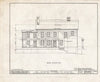 Blueprint HABS NJ,14-TROHI,1- (Sheet 8 of 15) - Dr. Joseph Parritt House, South Beverwyck Road, Troy Hills, Morris County, NJ