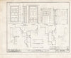 Blueprint HABS NJ,16-Clif,3- (Sheet 4 of 9) - Peter Jacobus House, Allwood Road, Clifton, Passaic County, NJ