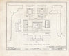 Blueprint HABS NJ,16-Clif,2- (Sheet 8 of 9) - Vanderhoof House, Weasel Brook Park, Clifton, Passaic County, NJ