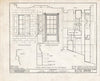 Blueprint HABS NJ,16-HAWTH,2- (Sheet 12 of 17) - John W. Rea House, 675 Goffle Road, Hawthorne, Passaic County, NJ