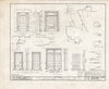 Blueprint HABS NJ,16-LITFA,1- (Sheet 8 of 11) - Matches-Beattie House, 53-55 Main Street, Little Falls, Passaic County, NJ