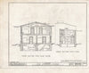 Blueprint HABS NJ,16-LITFA,2- (Sheet 10 of 24) - Brower House, 50 Paterson Avenue, Little Falls, Passaic County, NJ
