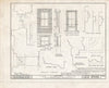 Blueprint HABS NJ,16-PAT,2- (Sheet 7 of 10) - Barkalow House, 22 Van Houten Street, Paterson, Passaic County, NJ