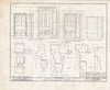 Blueprint HABS NJ,16-PAT,4- (Sheet 11 of 13) - Bernard Hartley House, 158-160 West Broadway, Paterson, Passaic County, NJ