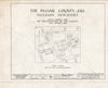 Blueprint HABS NJ,16-PAT,3- (Sheet 0 of 19) - Passaic County Jail & Sheriff's House, Main Street, Paterson, Passaic County, NJ